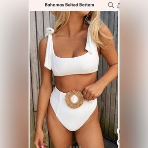 show Me Your MuMu Bahamas belted bottoms size XL NWT